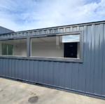 21ft x 8ft custom cabin office