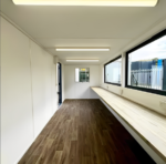 21ft x 8ft custom cabin office
