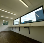 21ft x 8ft custom cabin office