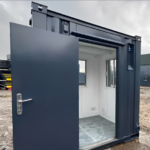7ft x 7ft shipping container office