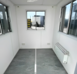 7ft x 7ft shipping container office