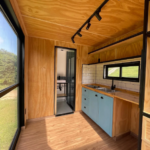 custom 20ft cozy cabin container house