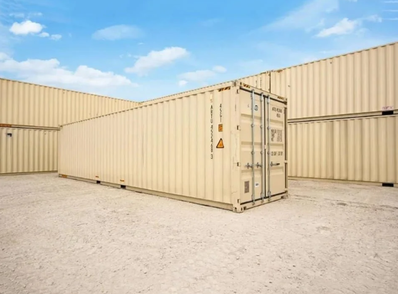 40ft high cube new 1-trip double door container