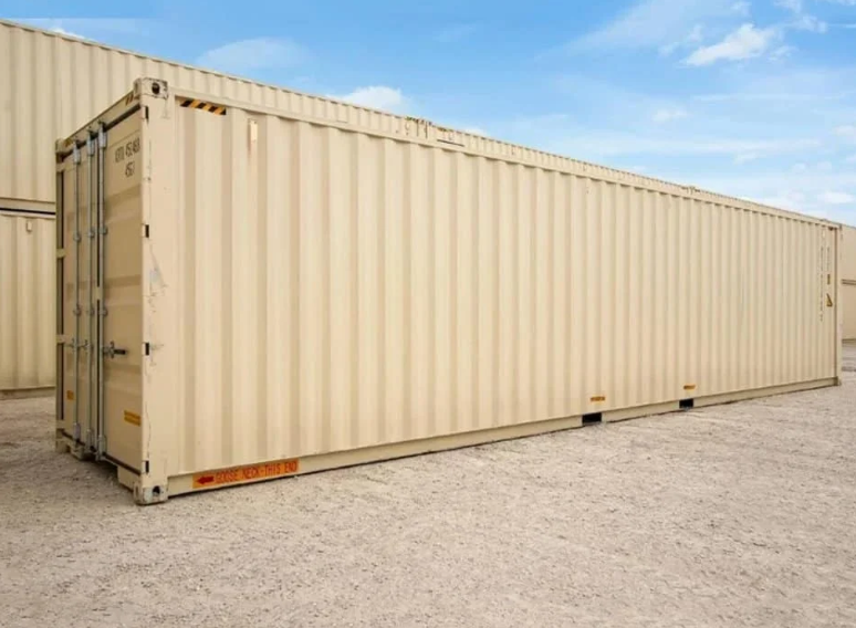 40ft high cube new 1-trip double door container