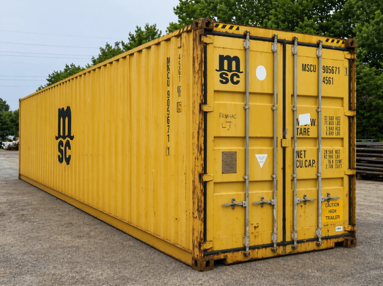 40ft hc used wind and watertight shipping container
