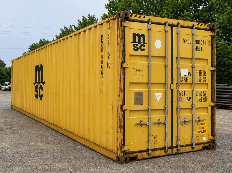 40ft hc used wind and watertight shipping container
