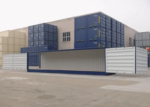 40ft high cube full side access container