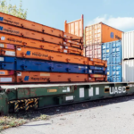 40ft used flat-rack container