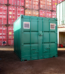 10ft long used fabricated steel storage containers