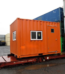 10ft long used fabricated steel storage containers