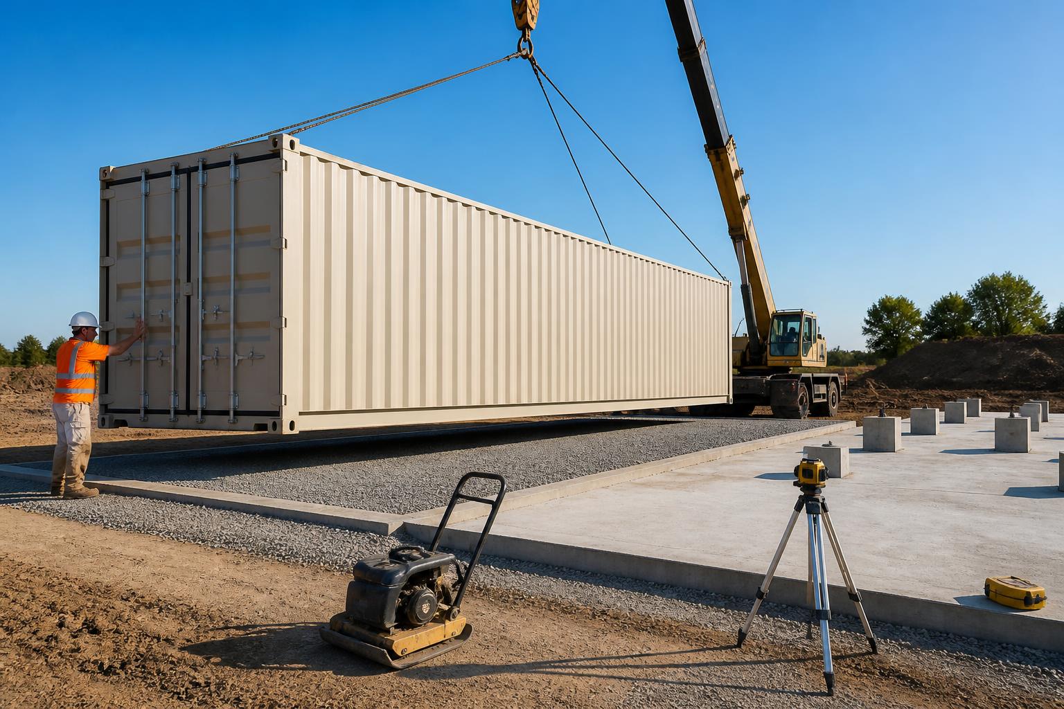 shipping container transport logistics