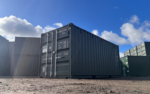 20ft New One Trip Shipping Container RAL6007 Green - Image 4