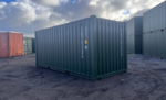 20ft New One Trip Shipping Container RAL6007 Green
