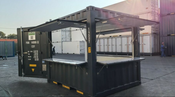 new 10ft kiosk container