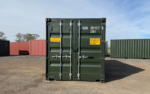 20ft new one trip tunnel container ral6007 green