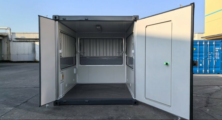 new 10ft kiosk container