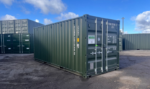 20ft New One Trip Shipping Container RAL6007 Green