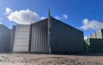 20ft New One Trip Shipping Container RAL6007 Green
