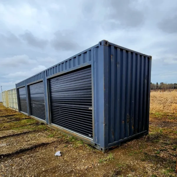 40ft high cube 3 door container